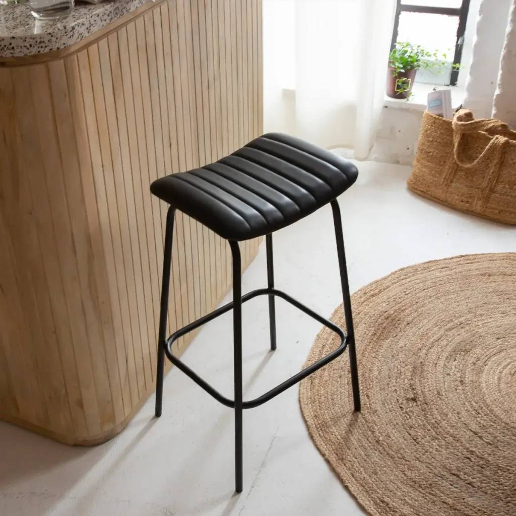 tabouret de bar en métal