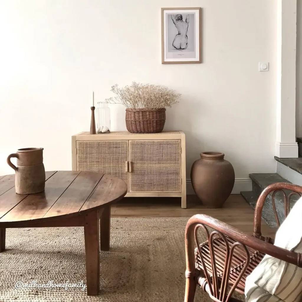 Meuble en bois de teck