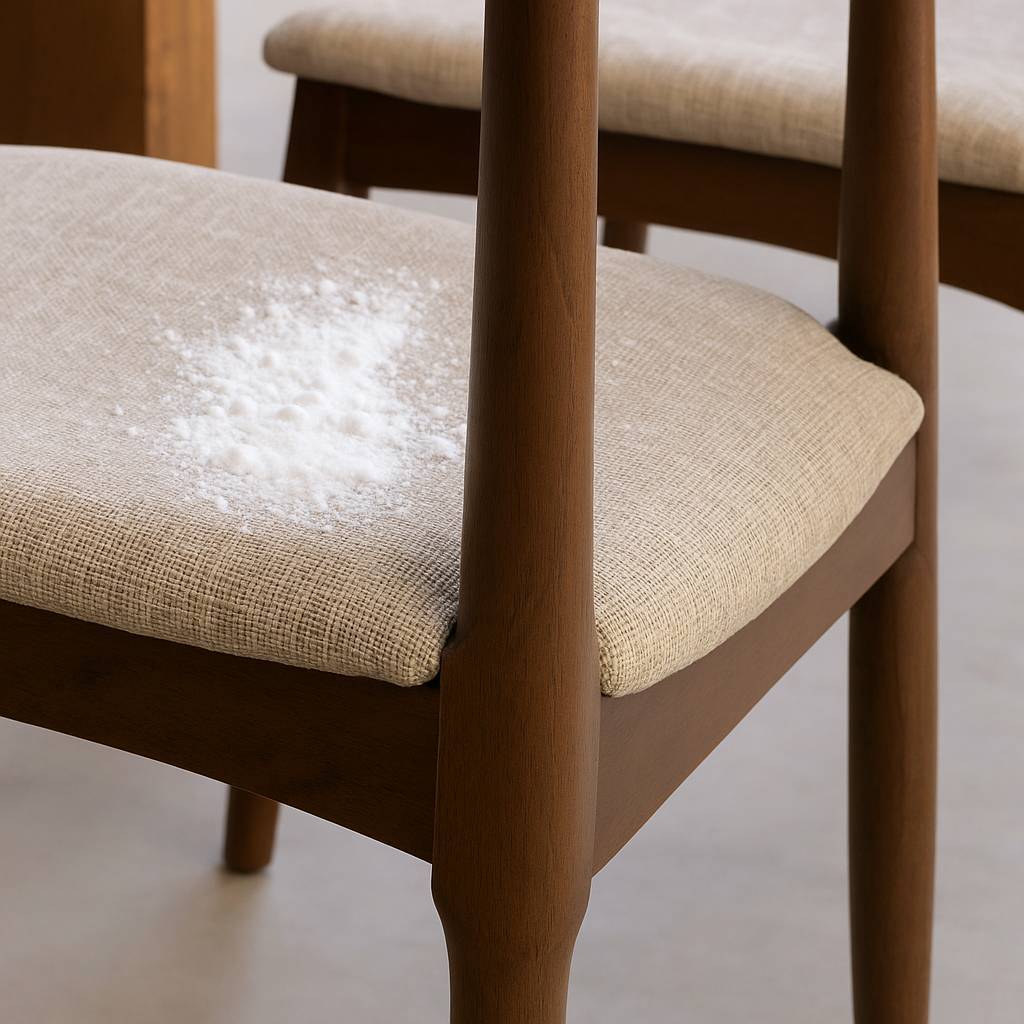 Nettoyer une chaise en tissu