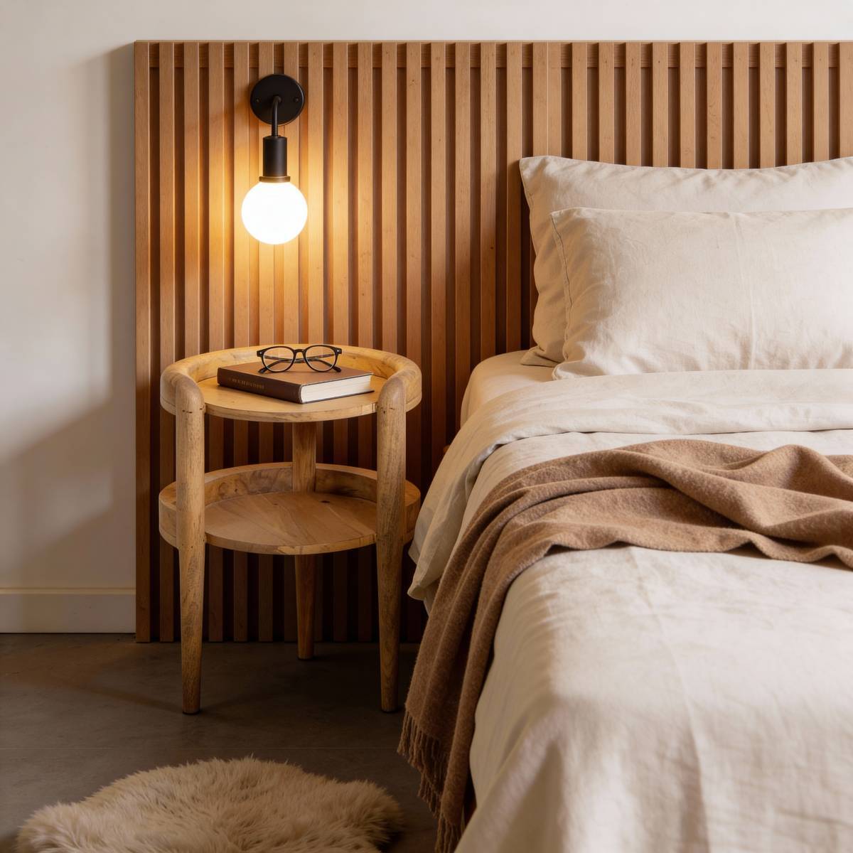 déco meubles avec panneaux en bois