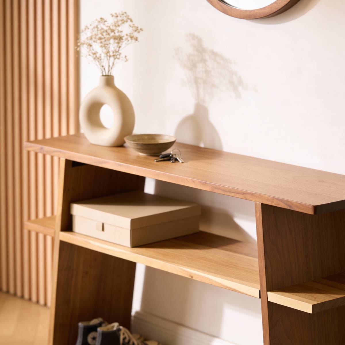 déco meubles avec panneaux en bois