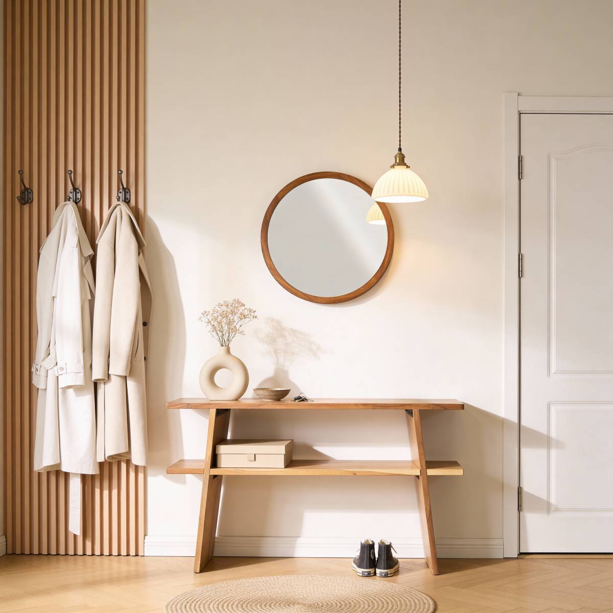 déco meubles avec panneaux en bois