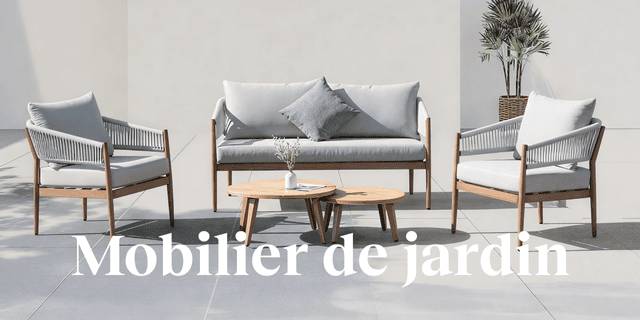 Mobilier de jardin