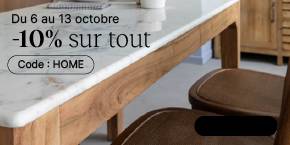 -10% sur tout le site code : HOME
