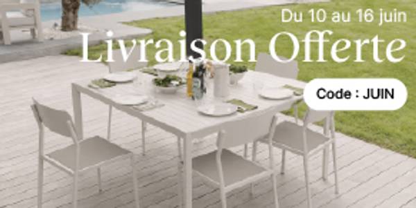 Livraison offerte code JUIN