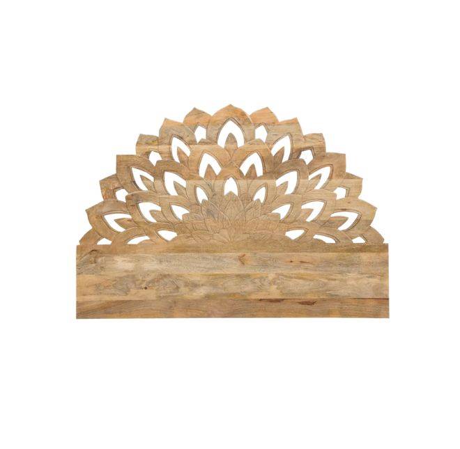 Tête de lit en bois