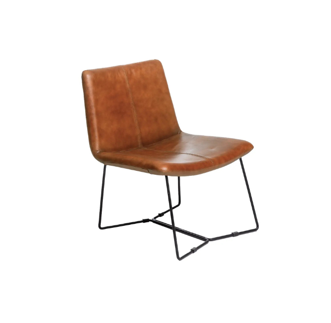 Fauteuil en cuir