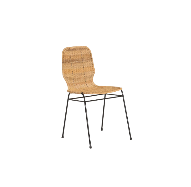 Chaise en rotin