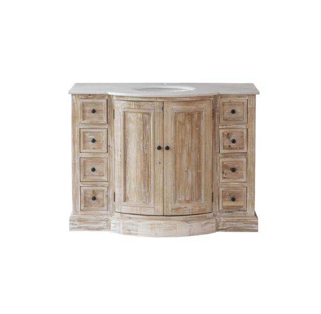 Meuble sous vasque en bois