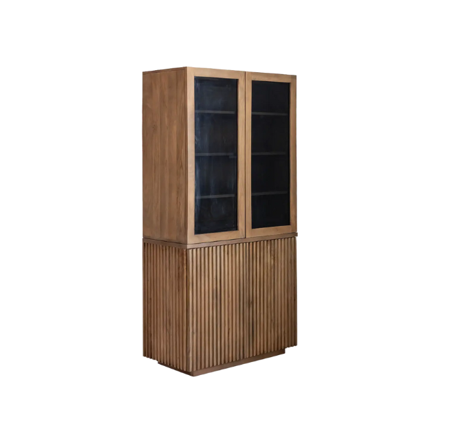 Vitrine en bois