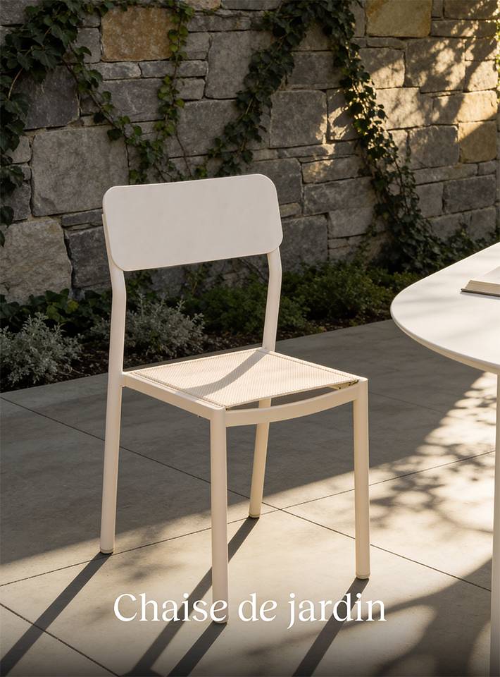 Chaise de jardin