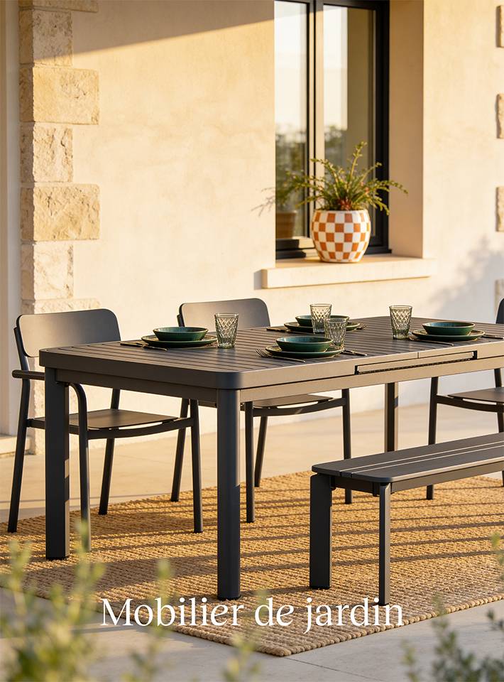 Mobilier de jardin