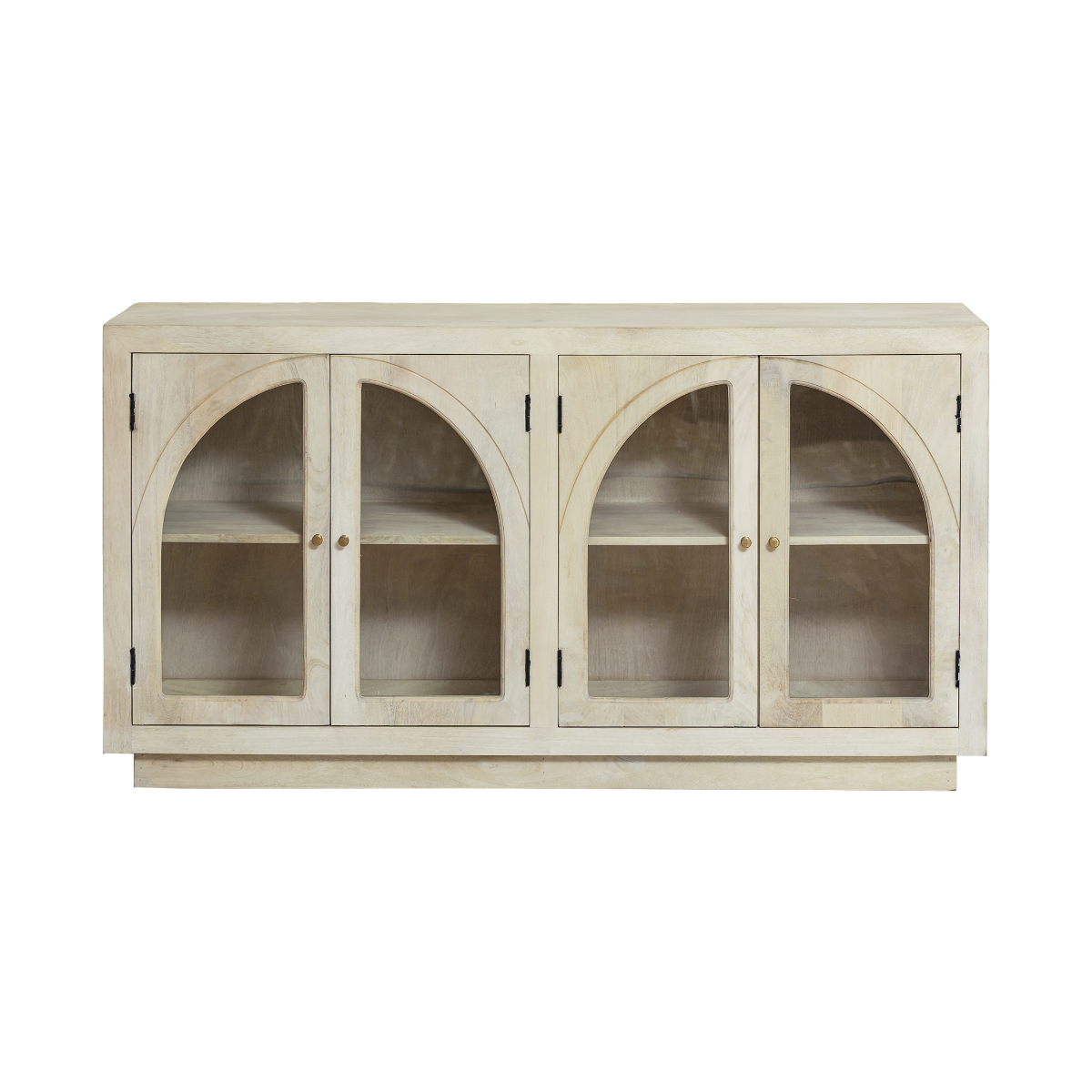 Buffet en bois de manguier blanchi Nesta