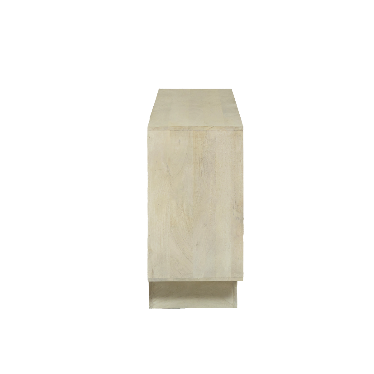 Buffet en bois de manguier blanchi Miliam