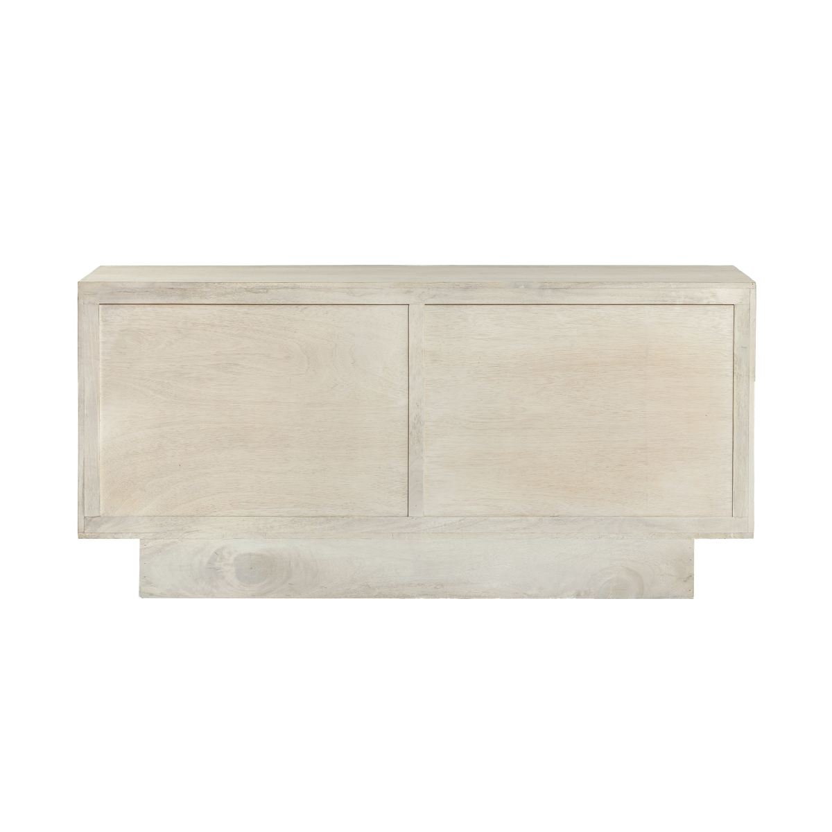 Buffet en bois de manguier blanchi Miliam