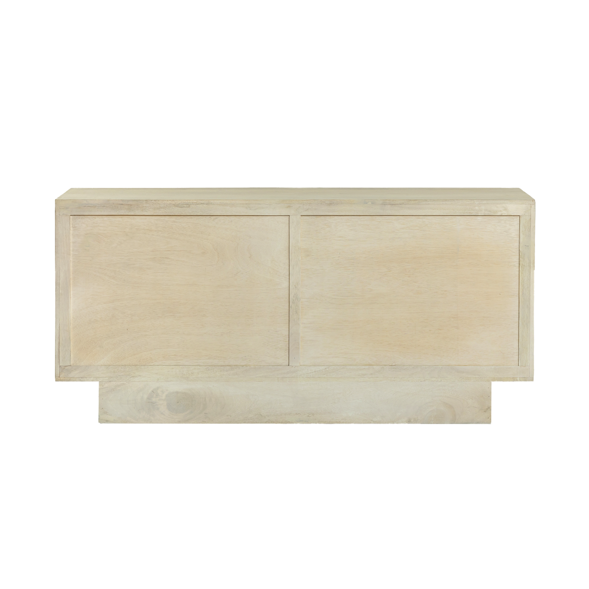 Buffet en bois de manguier blanchi Miliam