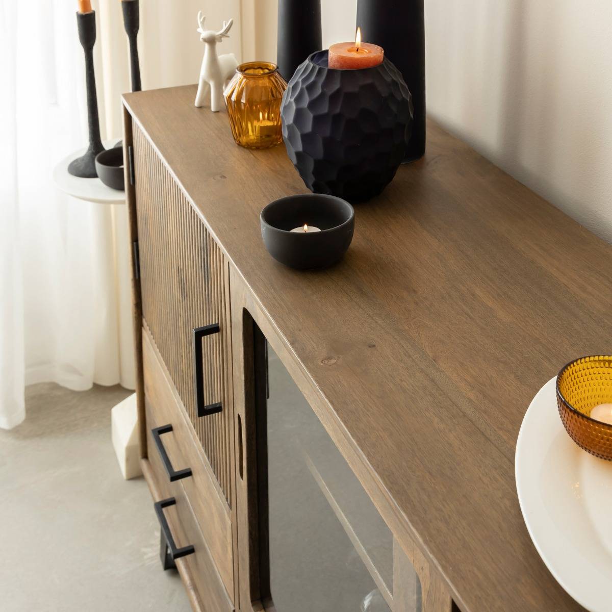 Buffet en bois de manguier Joy
