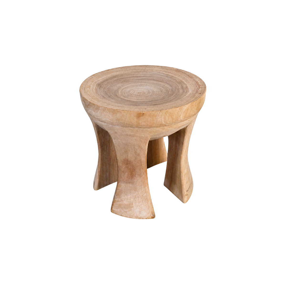 Tabouret en bois de manguier Ezriel