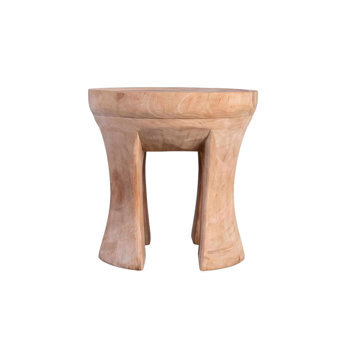 Tabouret en bois de manguier Ezriel