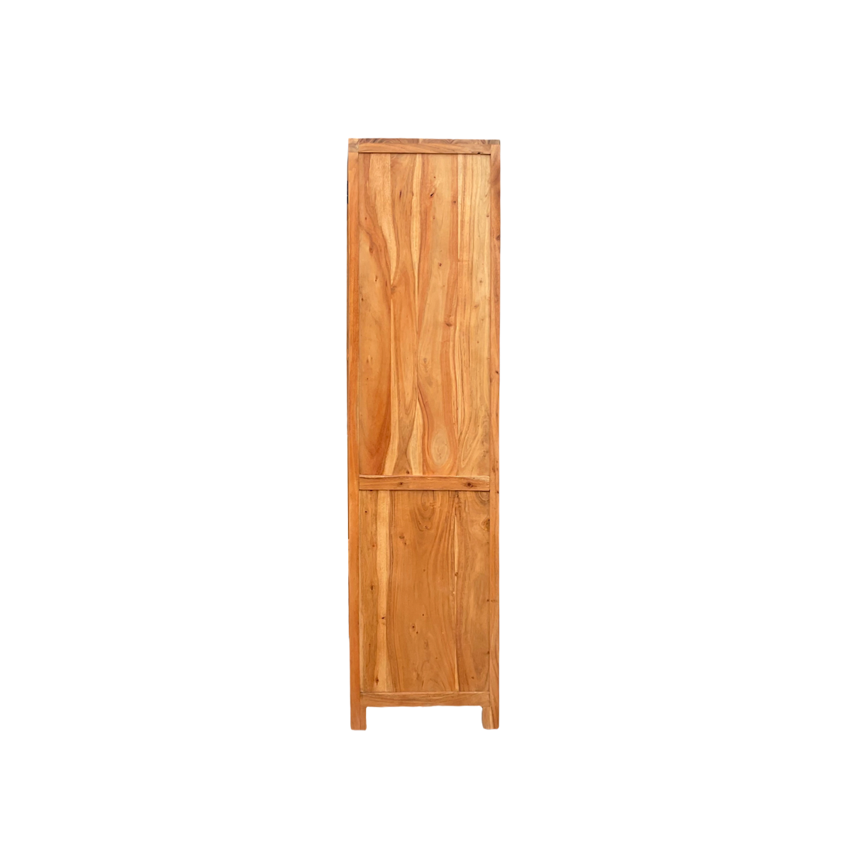 Vitrine en bois d'acacia Aurina