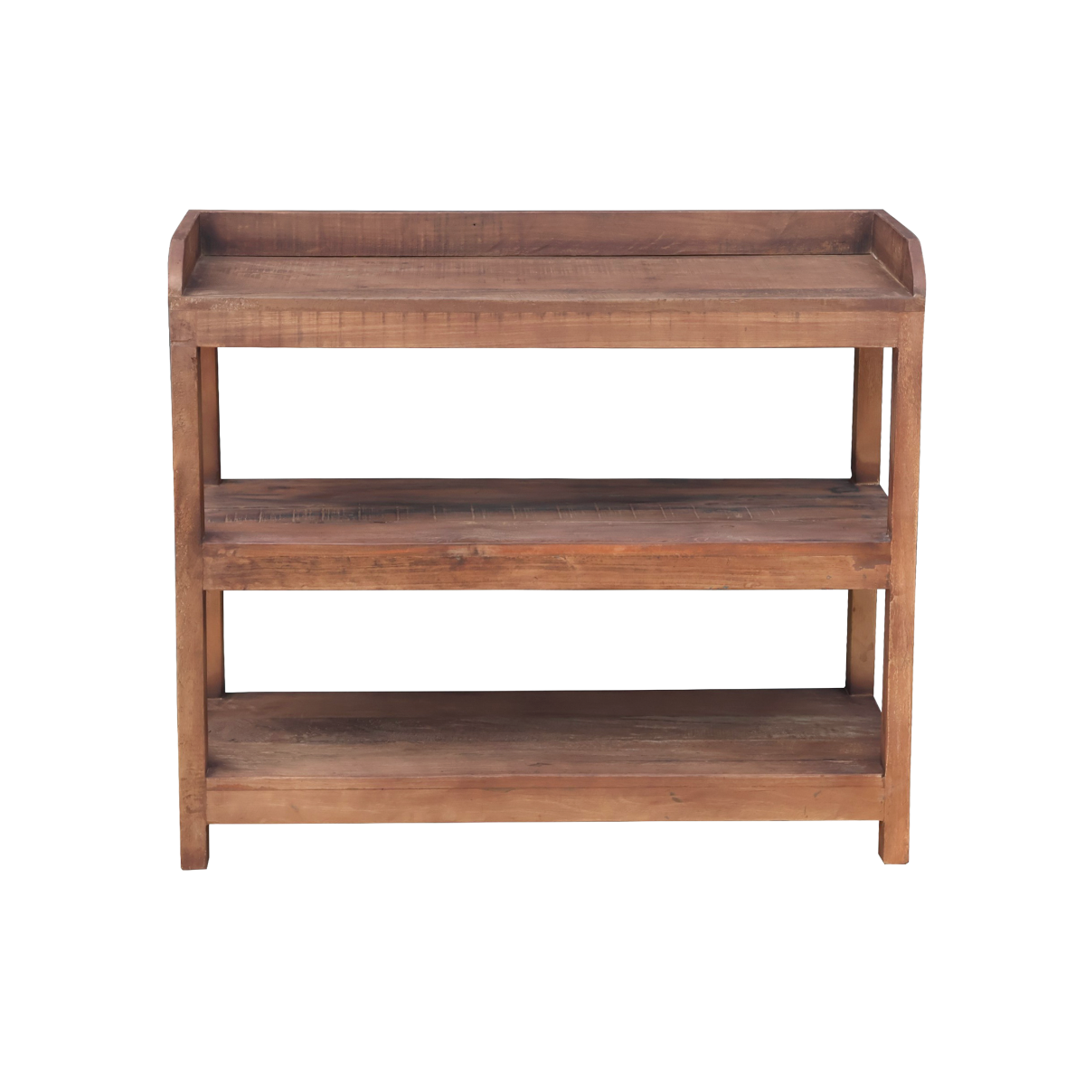 Console en bois recyclé Indra