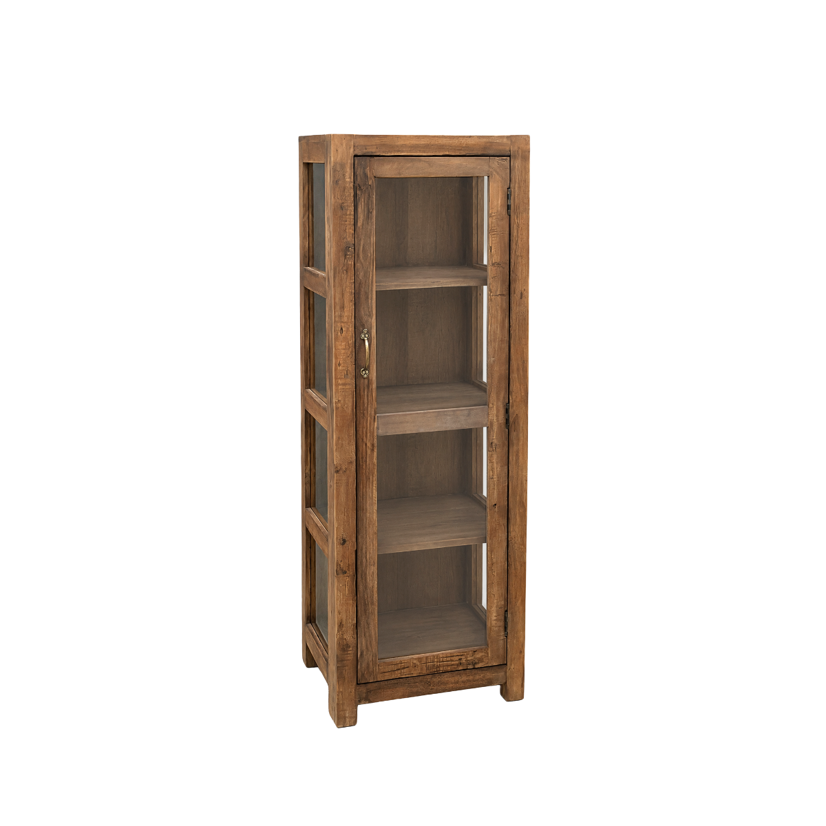 Vitrine en bois recyclé Indra