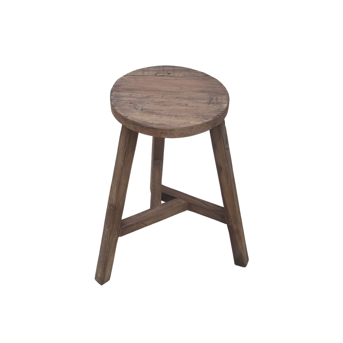 Tabouret en bois recyclé Nolah