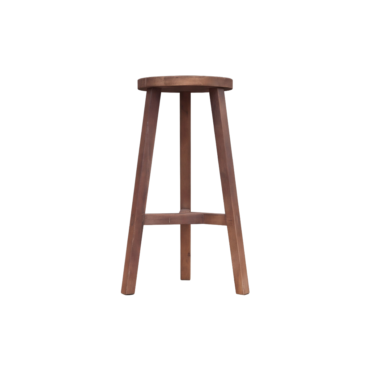 Tabouret de bar en bois recyclé Indra