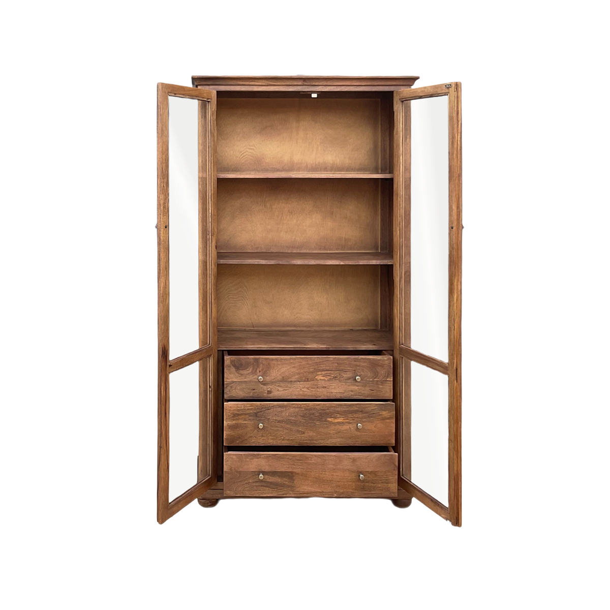 Vitrine en bois recyclé Arno