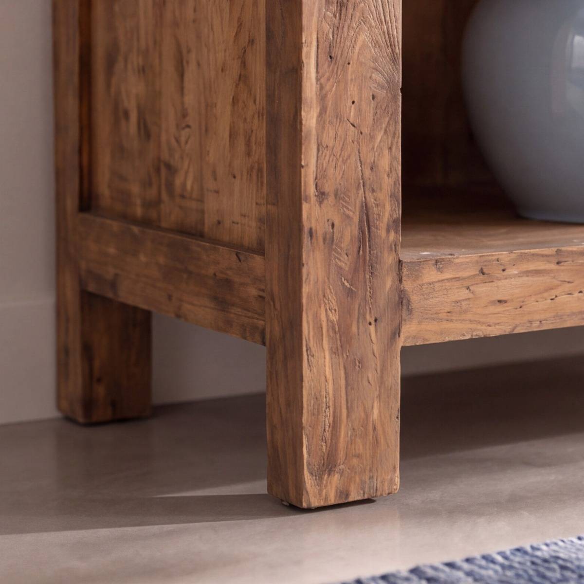 Colonne en bois recyclé Indra