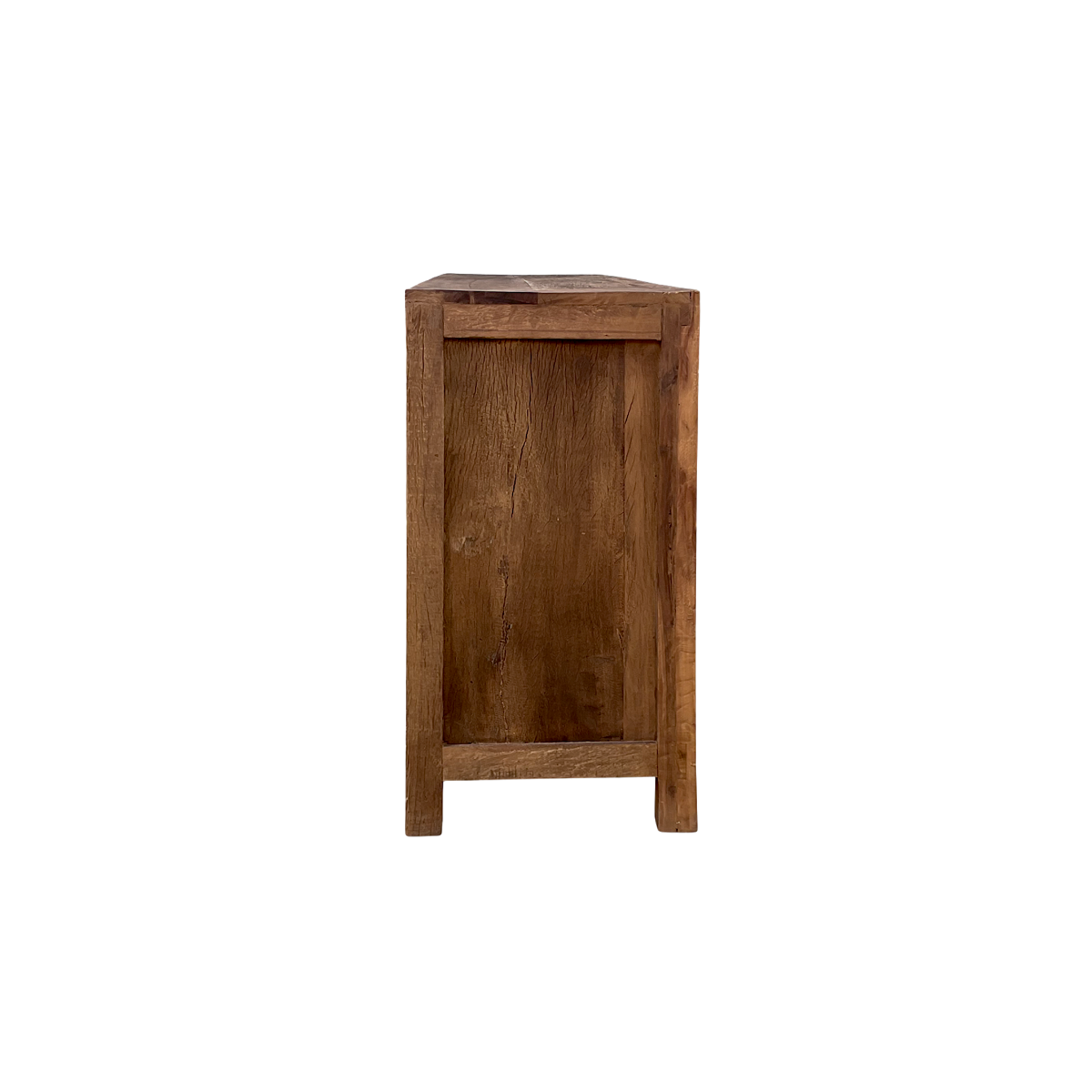 Buffet 4 portes en bois recyclé Indra
