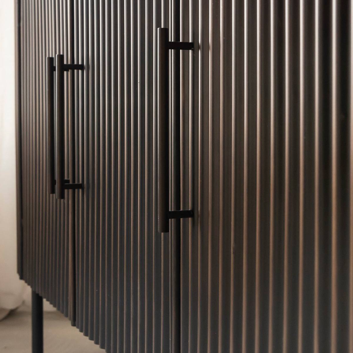 Buffet en métal et marbre Orlando