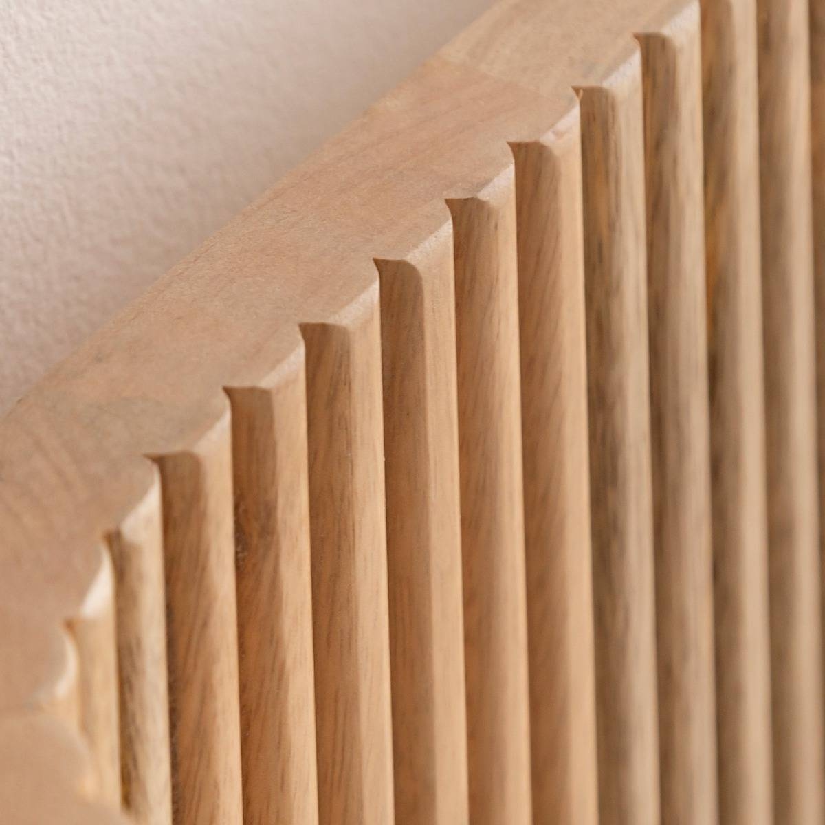 Tête de lit en bois de manguier Palmyre