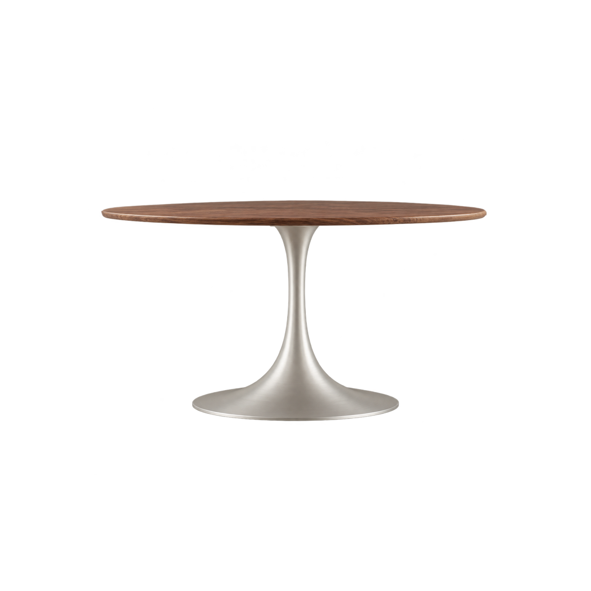 Table à manger en bois de manguier et pied en métal Hilde