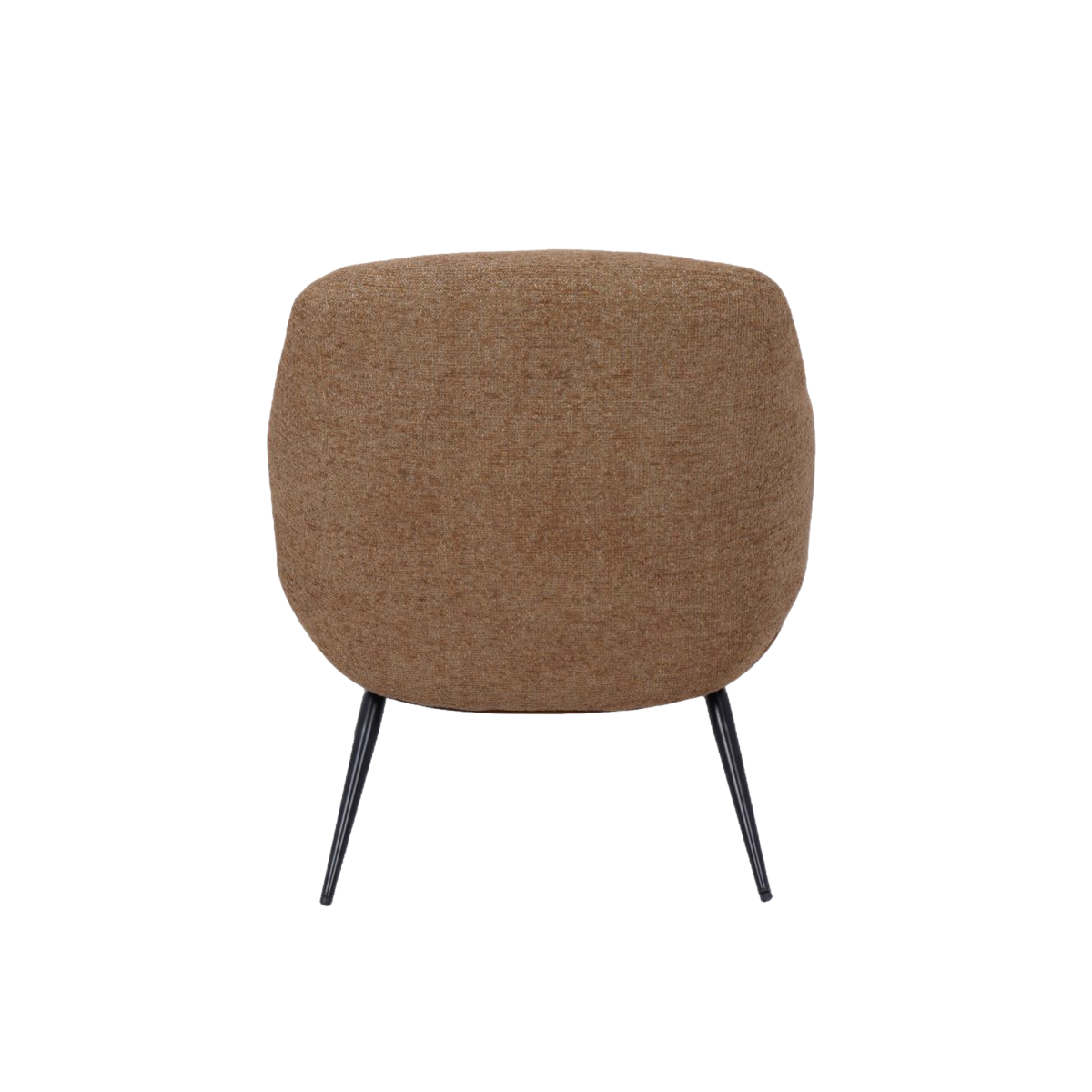 Fauteuil en bois et tissu sable Elowen