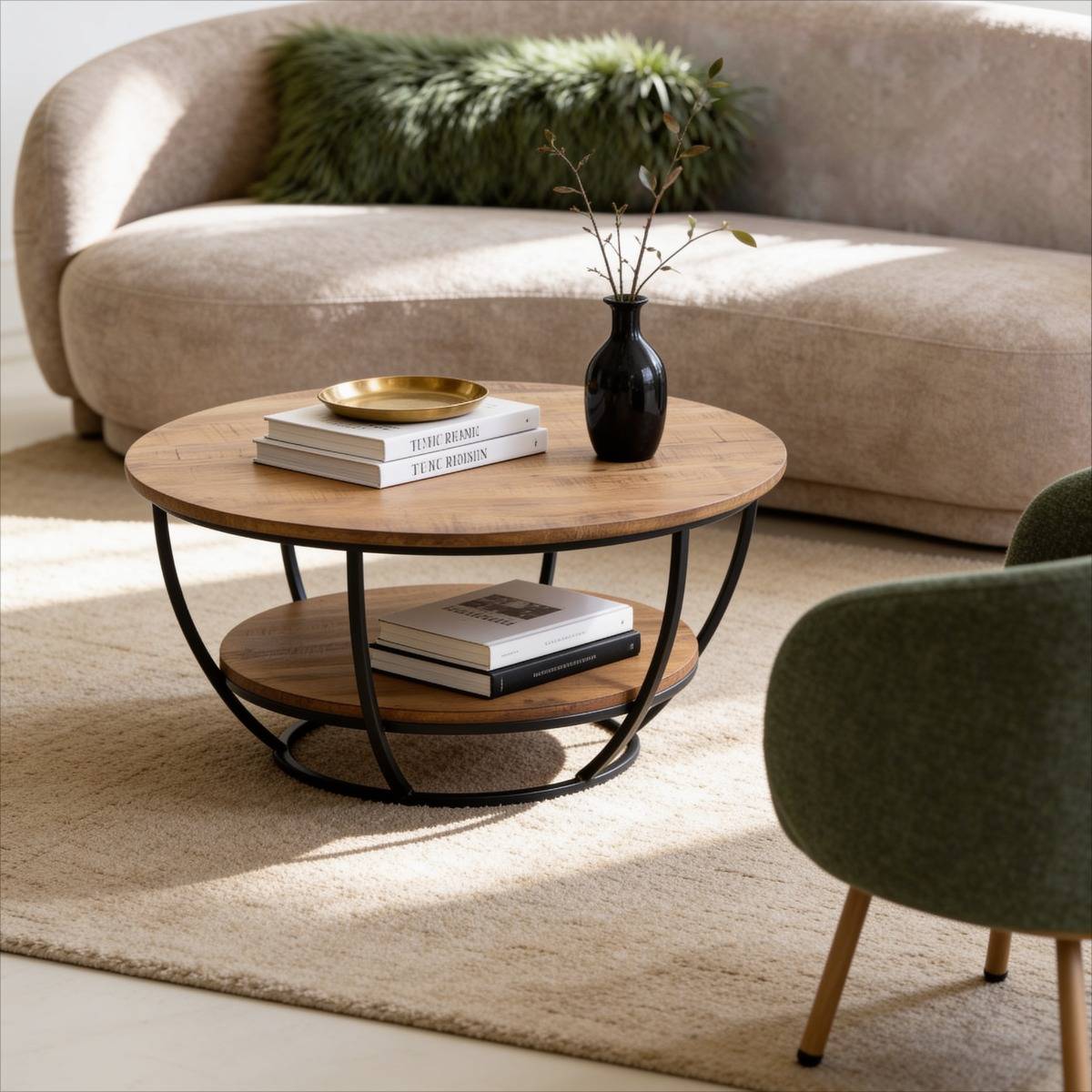 Table basse en bois de manguier Rita