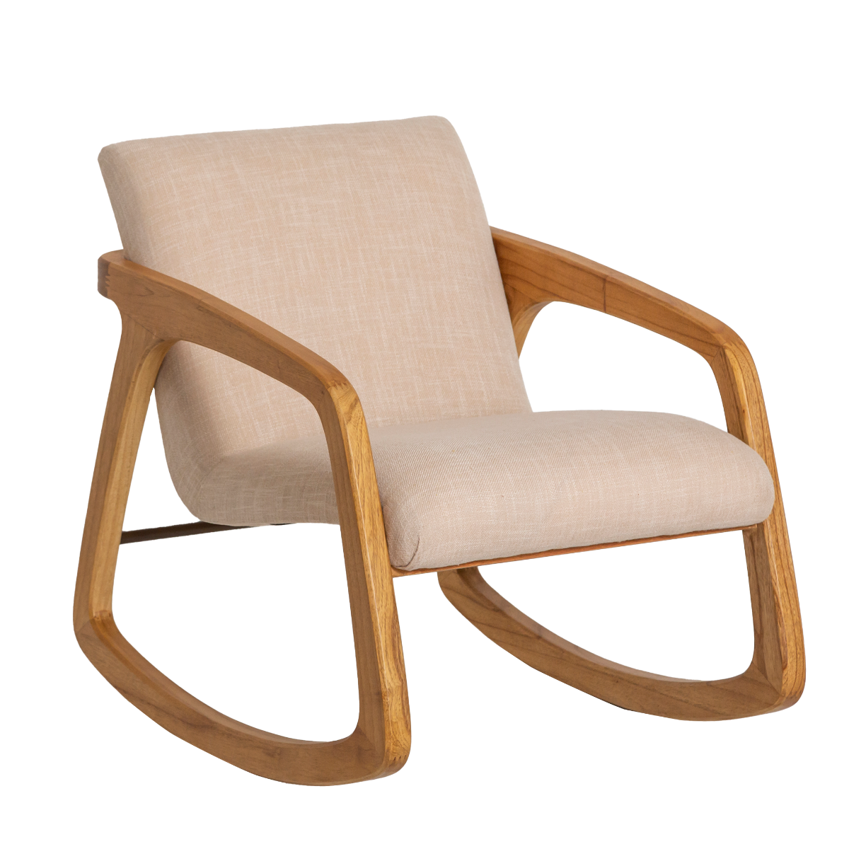 Rocking chair en bois de mindy Suzie