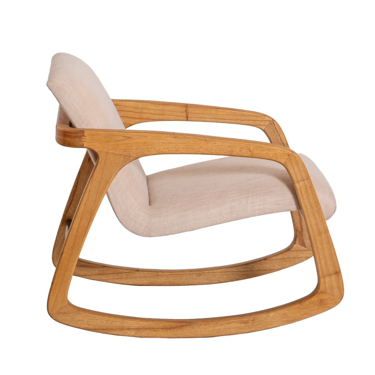 Rocking chair en bois de mindy Suzie