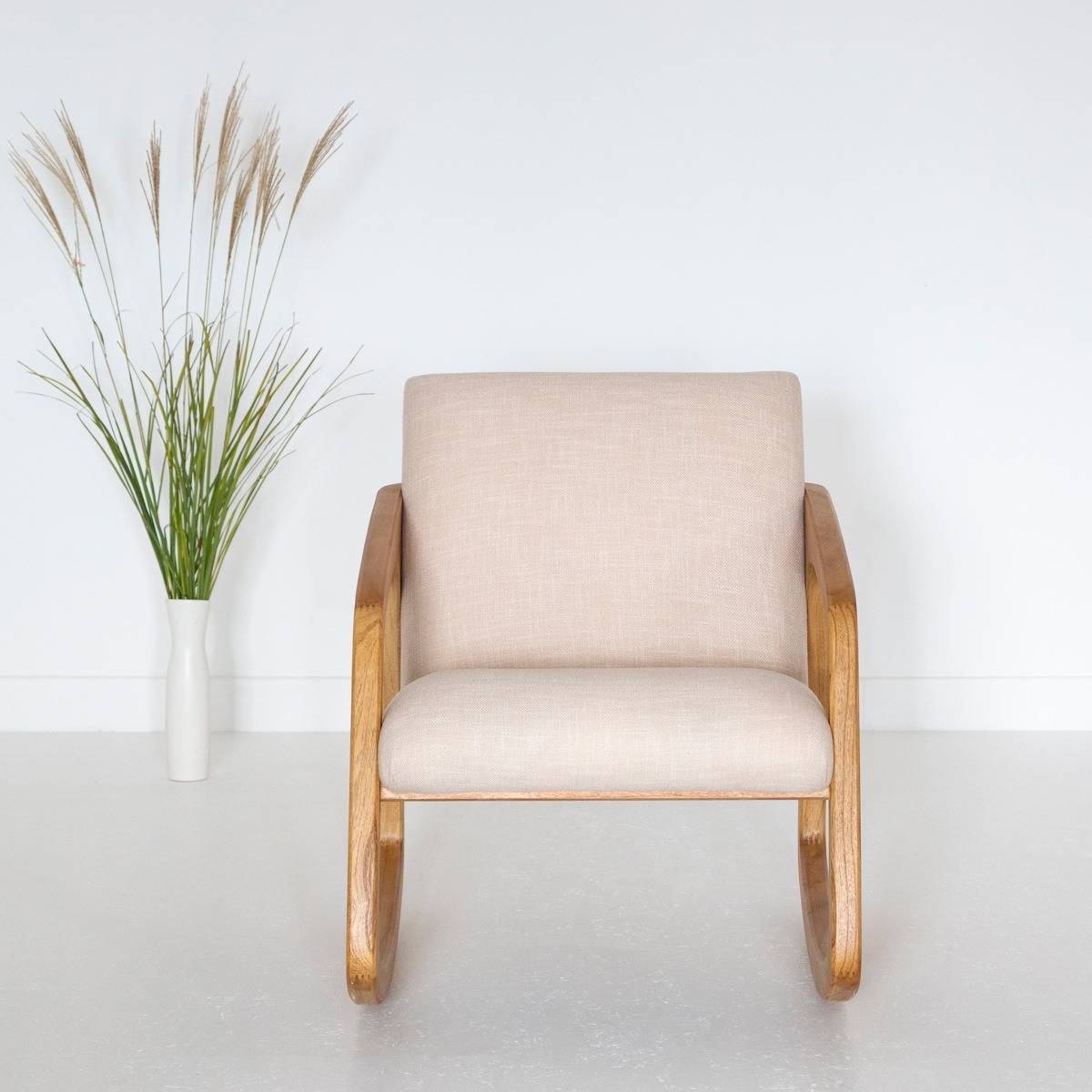 Rocking chair en bois de mindy Suzie