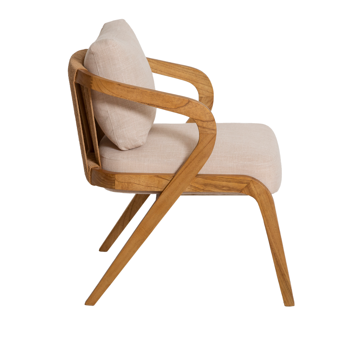 Fauteuil en bois de mindy Suzie
