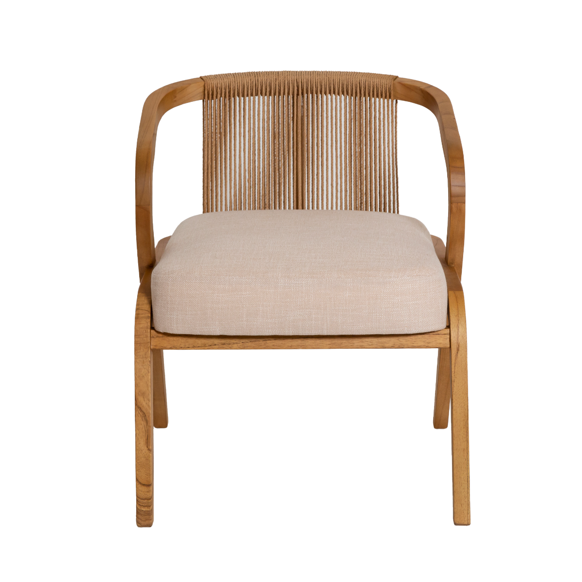 Fauteuil en bois de mindy Suzie
