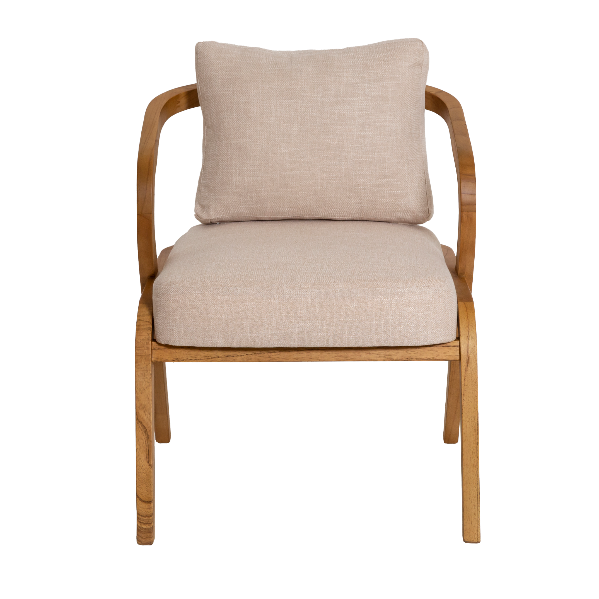 Fauteuil en bois de mindy Suzie
