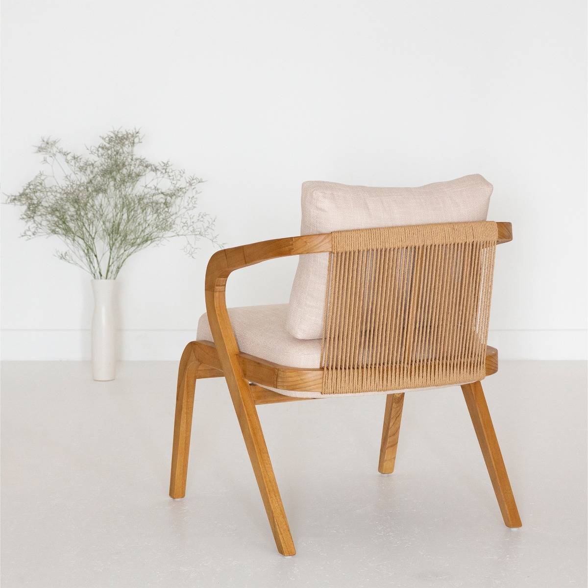 Fauteuil en bois de mindy Suzie