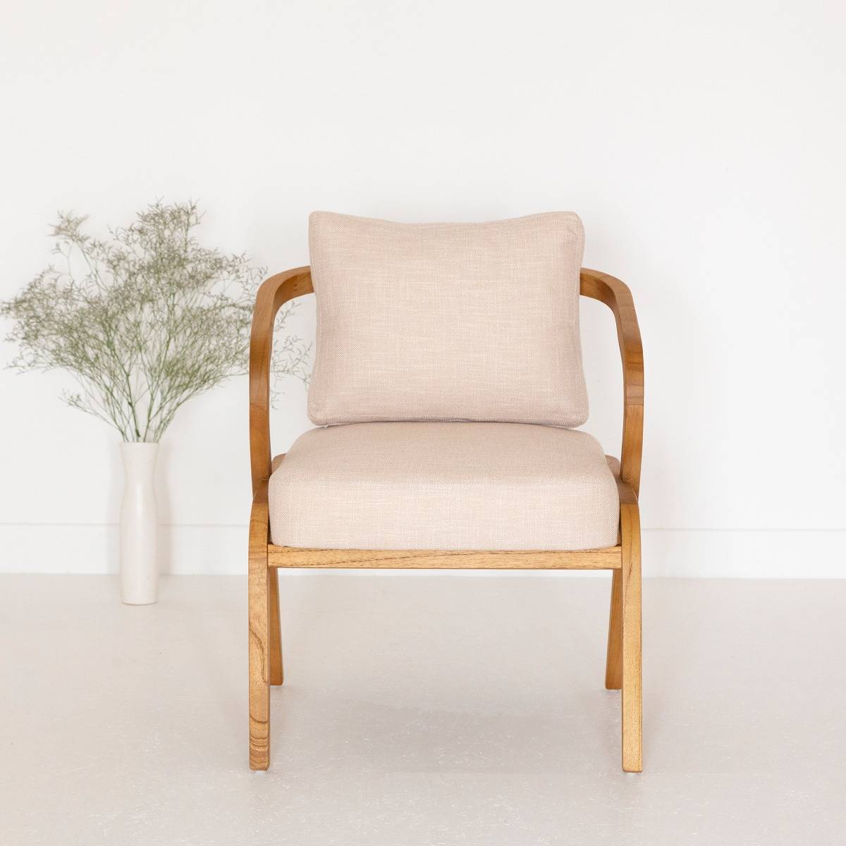 Fauteuil en bois de mindy Suzie