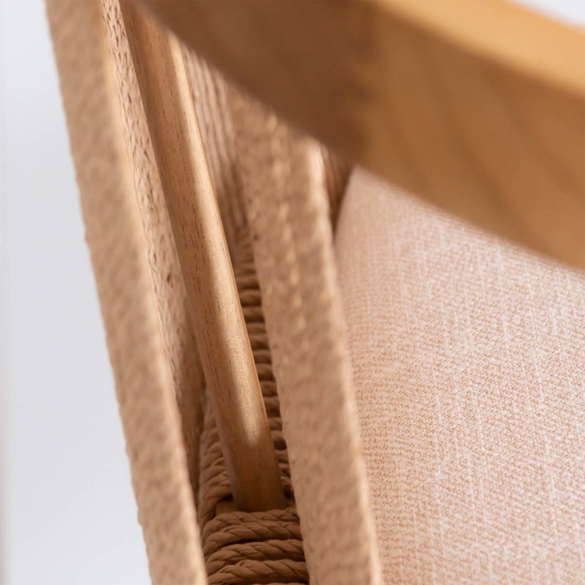 Fauteuil en bois de mindy Suzie