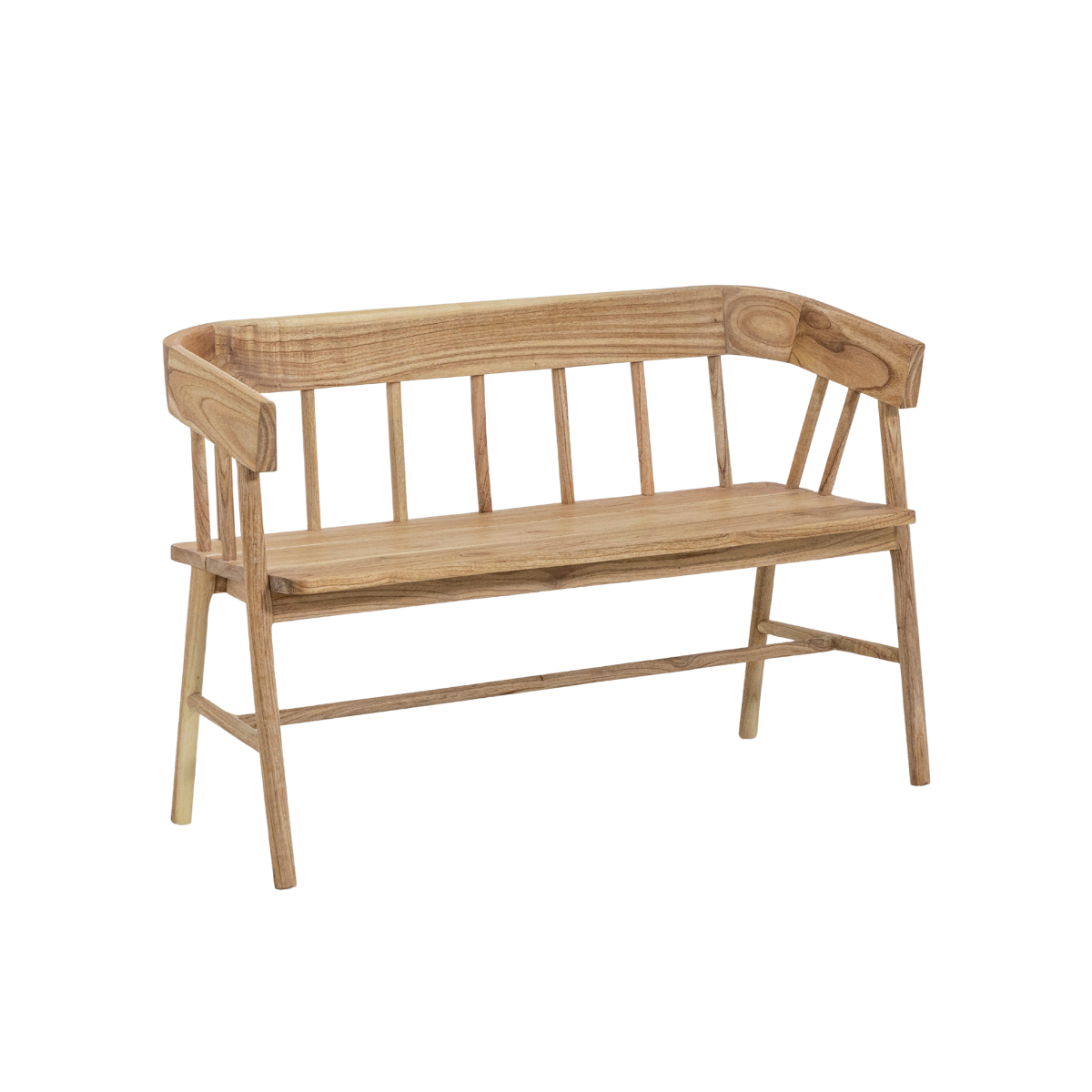 Banc en bois de teck brut June