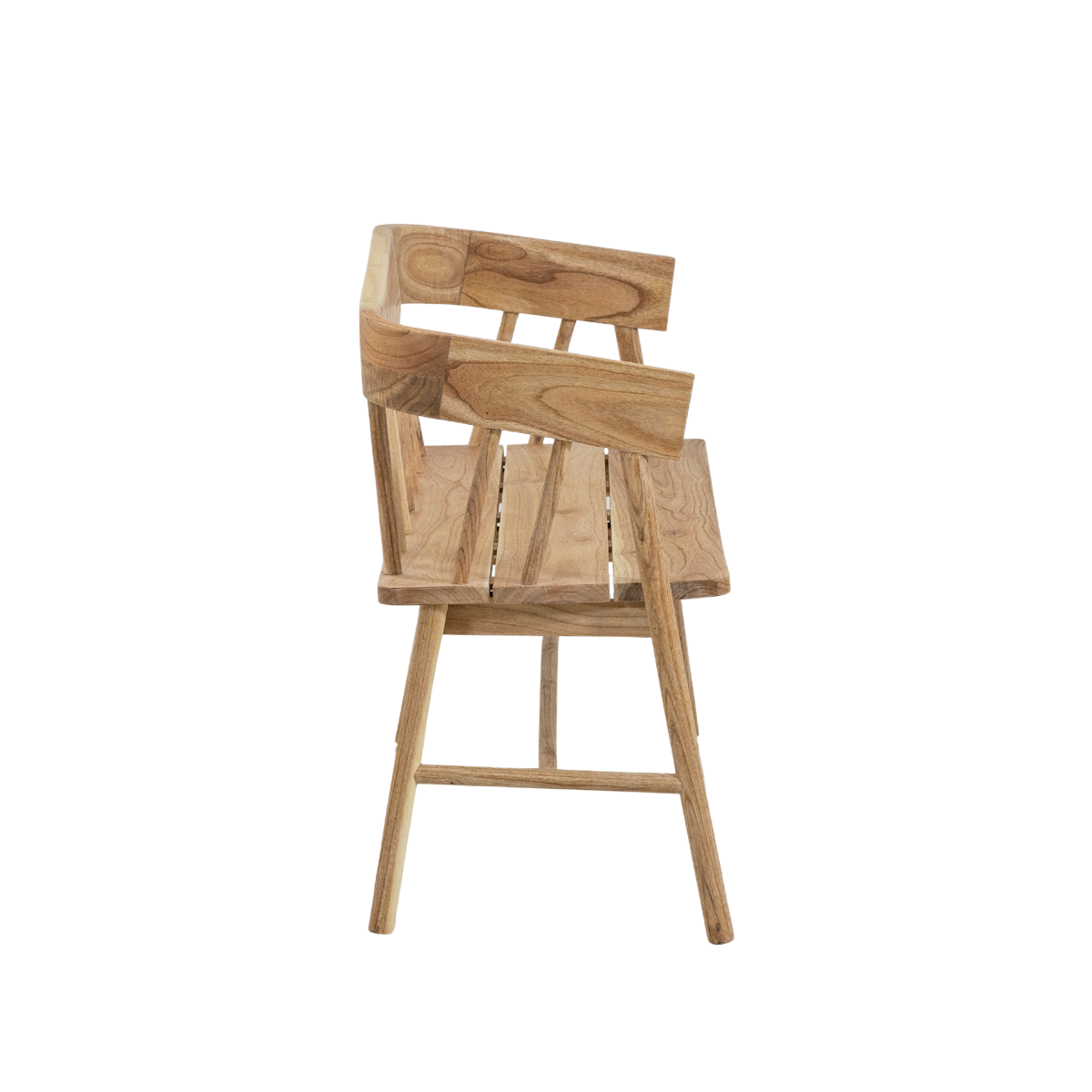 Banc en bois de teck brut June