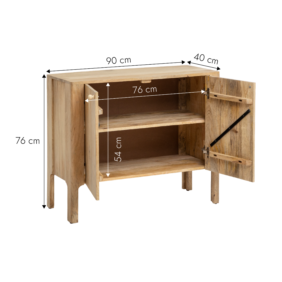 Buffet en bois de manguier Tonin