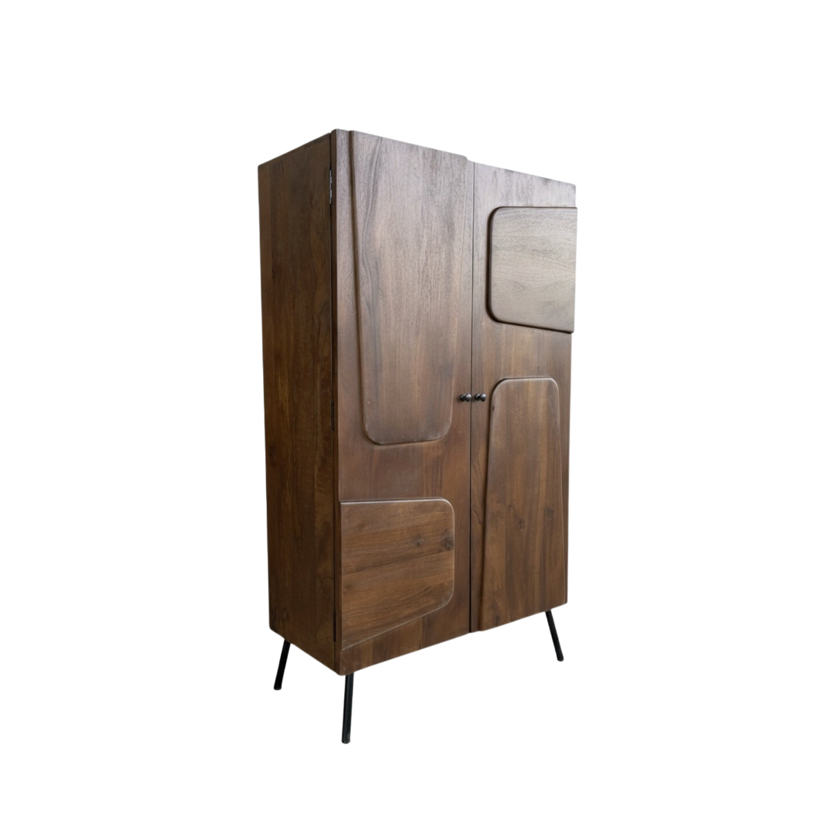 Armoire en bois de manguier Gavin