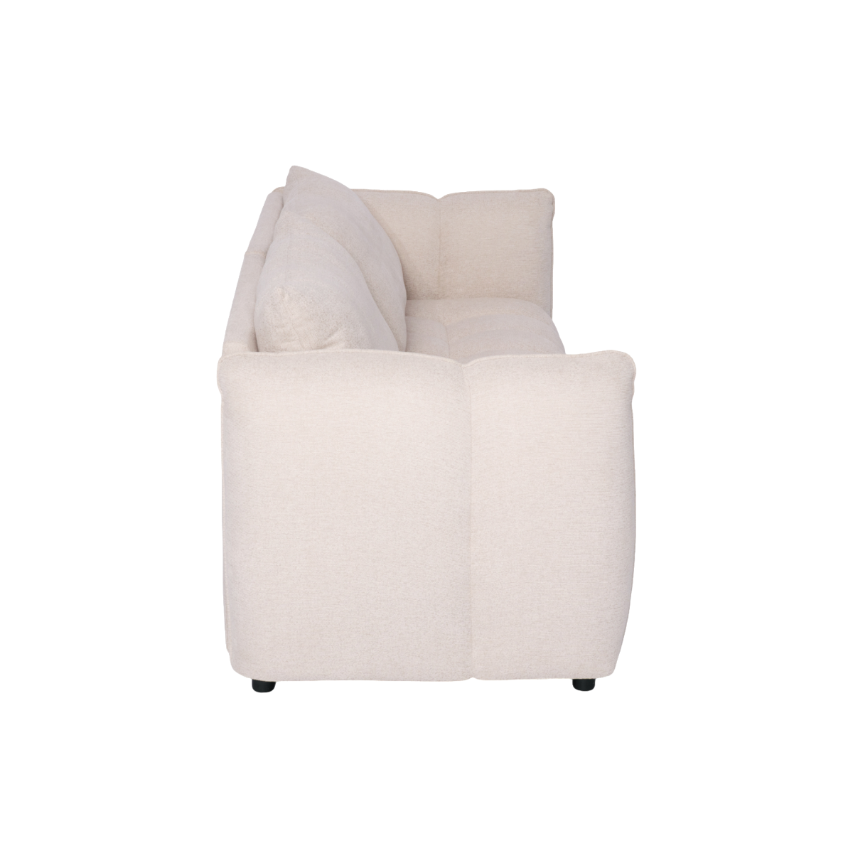 Canapé en tissu beige Kaori